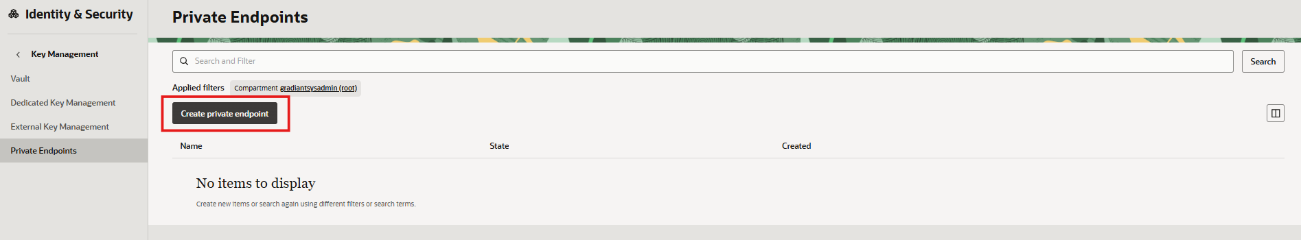 Create Private Endpoint