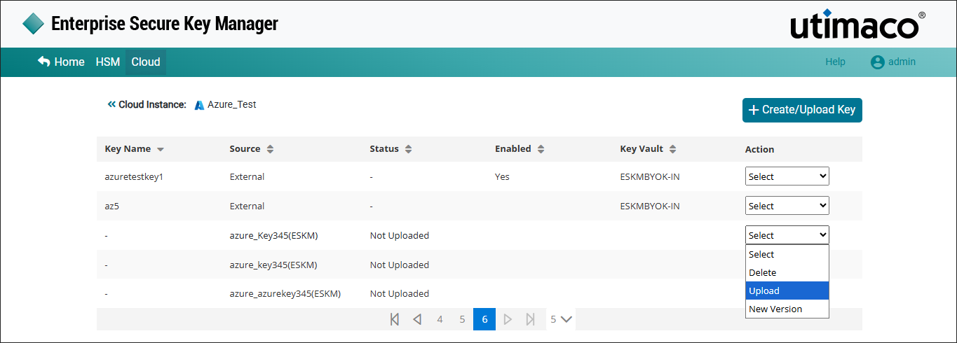 UPload Azure-BYOK new version key.png