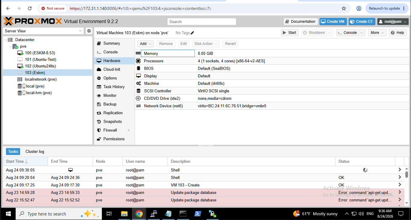 no_disk_available _b4_import.png